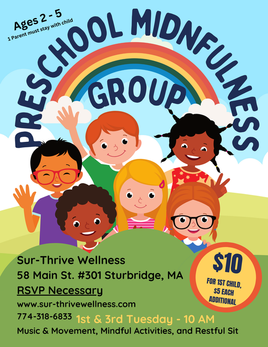 December 3rd: Preschool Mindfulness, Ages 4 - 5
