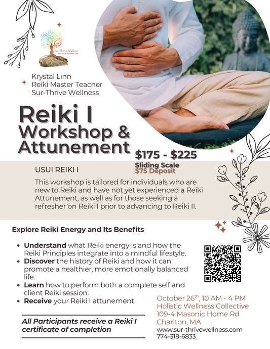 Nov 30th - Reiki 1 Workshop and Attunement